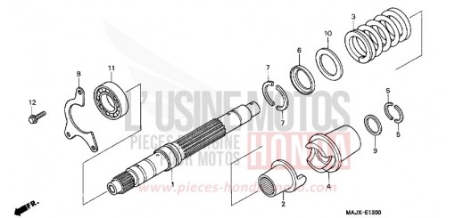 PRIMARY SHAFT ST1100AX de 1999